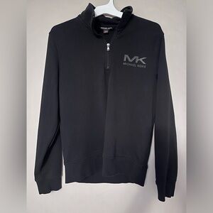 Michael Kors Black Quarter Zip